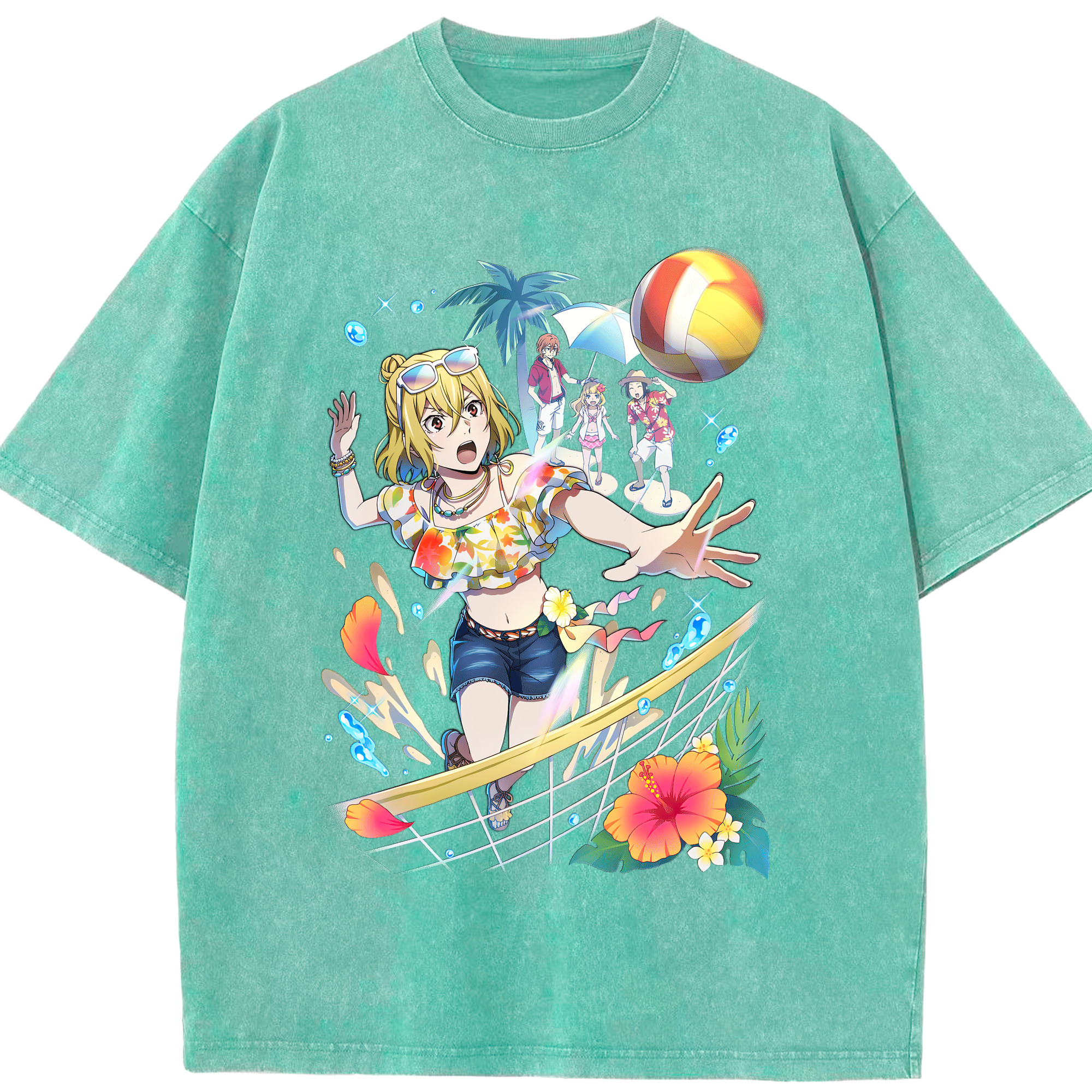（画像用） 文豪ストレイドッグス Bungo Stray Dogs 綿100% ヴィンテージ風 半袖Tシャツ（フロントプリント）